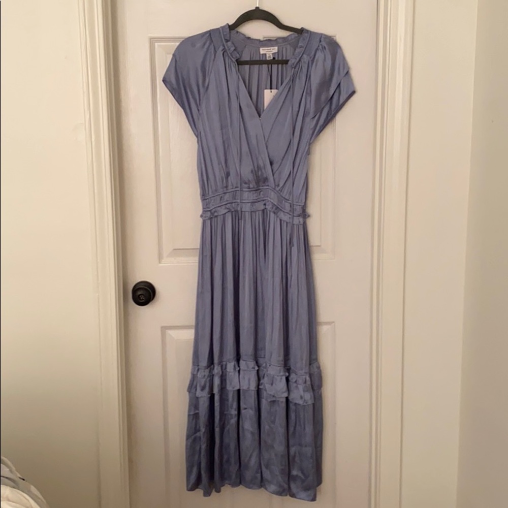 Current air blue maxi dress